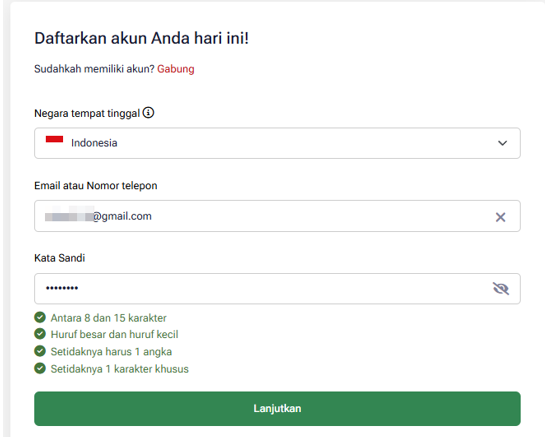Form Pendaftaran
