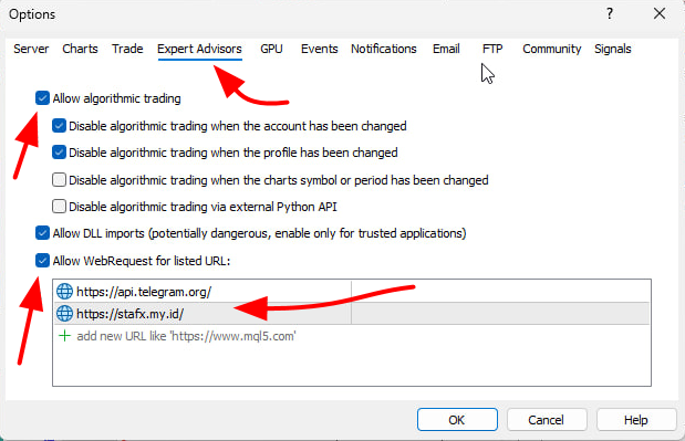 Allow Web Request